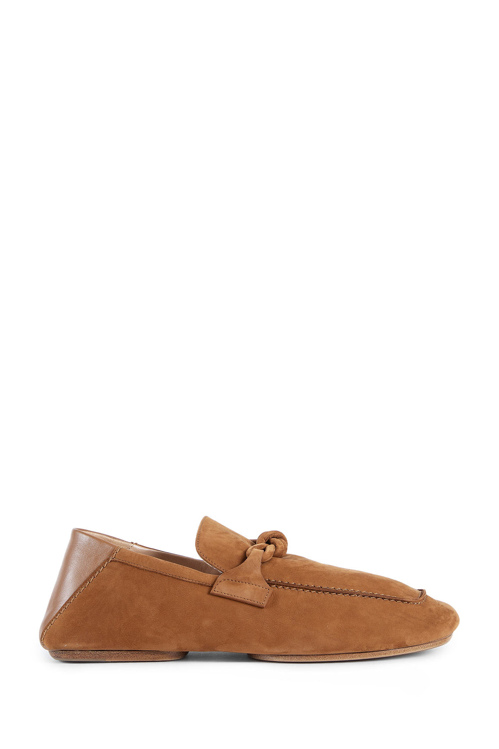 BOTTEGA VENETA MAN BROWN LOAFERS & FLATS