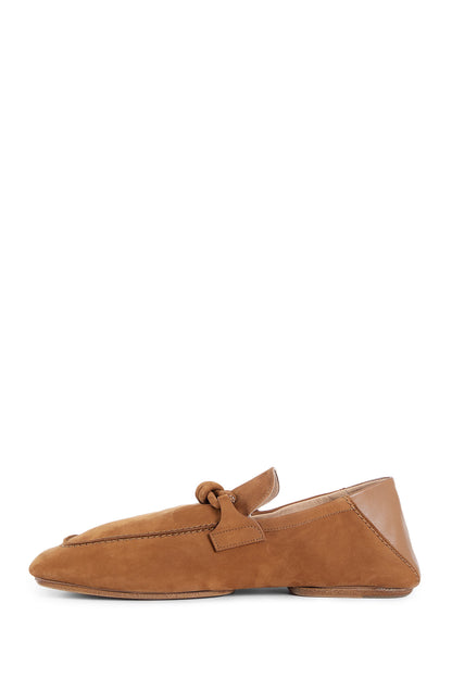 BOTTEGA VENETA MAN BROWN LOAFERS & FLATS
