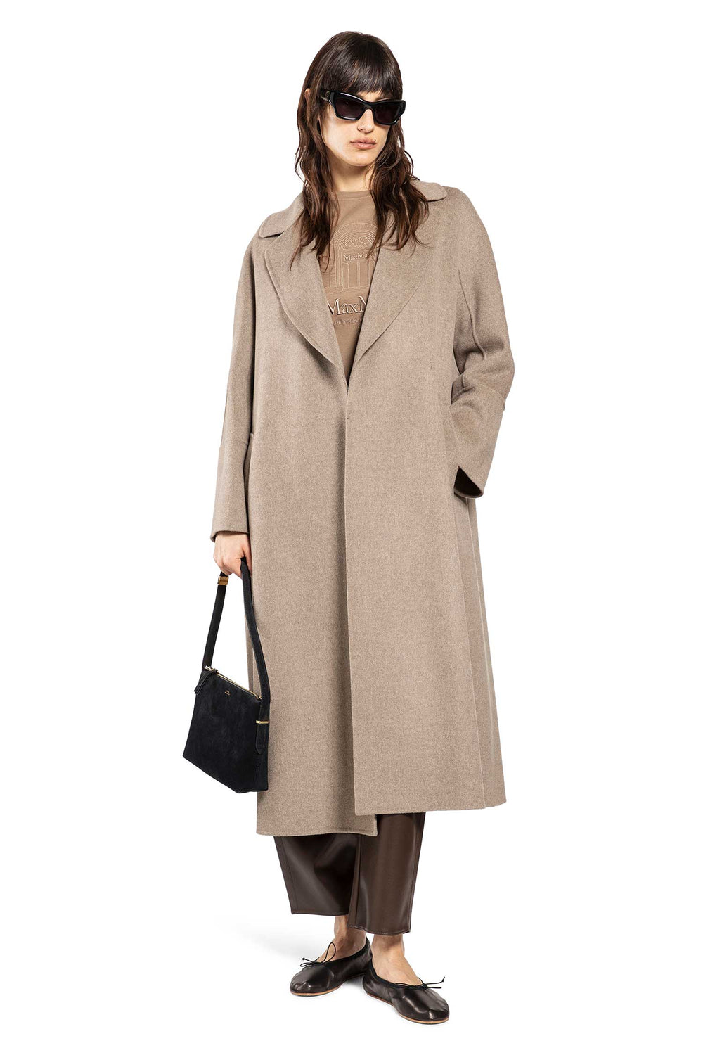 S MAX MARA Wool Wrap Coat woman