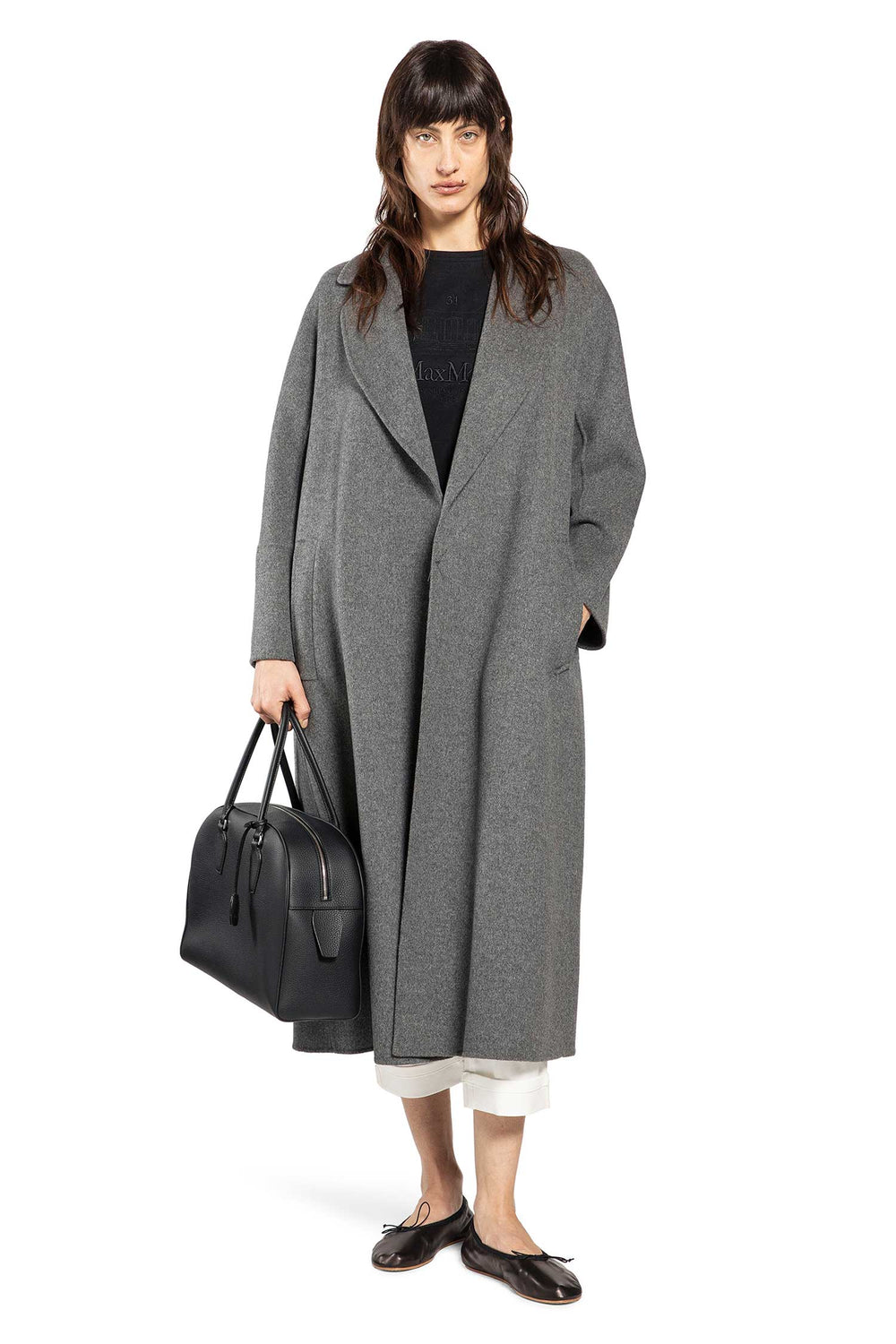 S MAX MARA Wool Wrap oat woman
