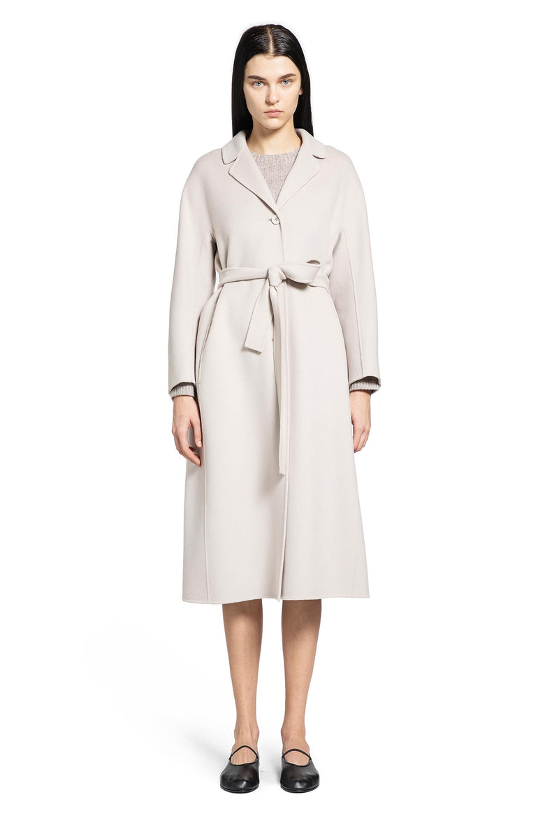 Flared Wool Coat