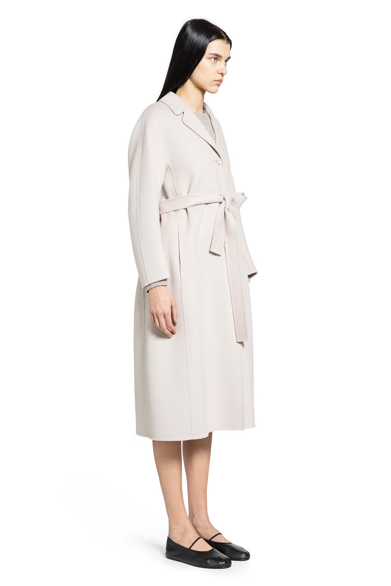 Flared Wool Coat