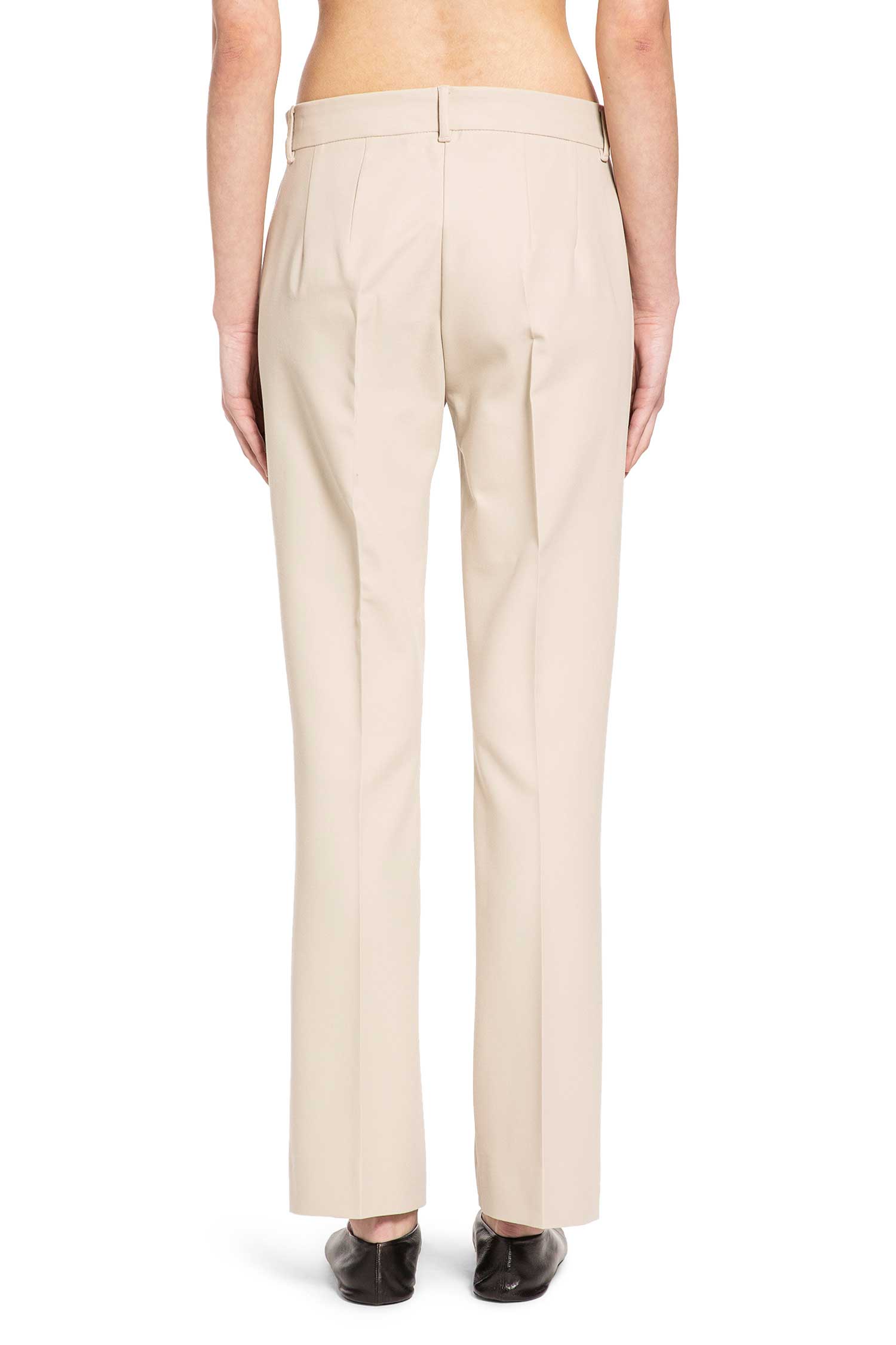 Stretch Cotton Viscose Trousers
