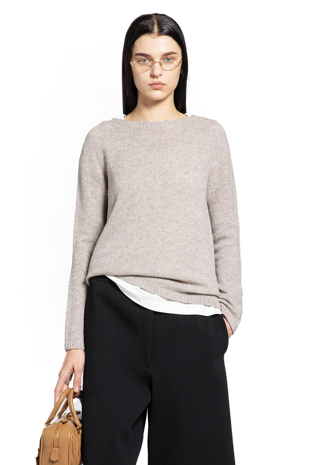 S MAX MARA Wool and Cashmere Sweater woman