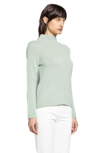 Wool Cashmere Polo Neck Sweater
