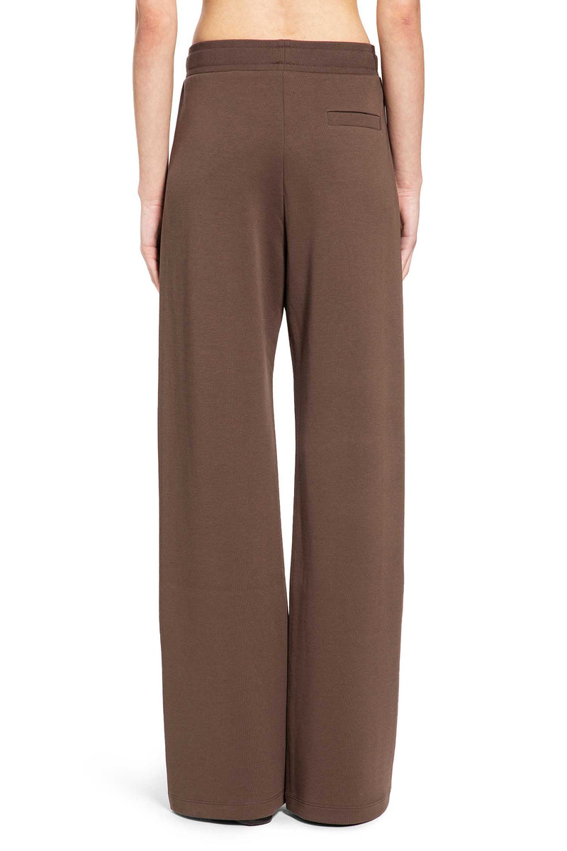 Wide Leg Jersey Trousers
