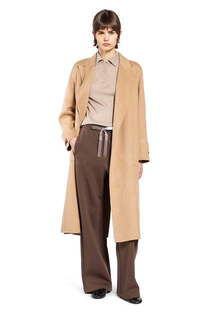 Wide Leg Jersey Trousers