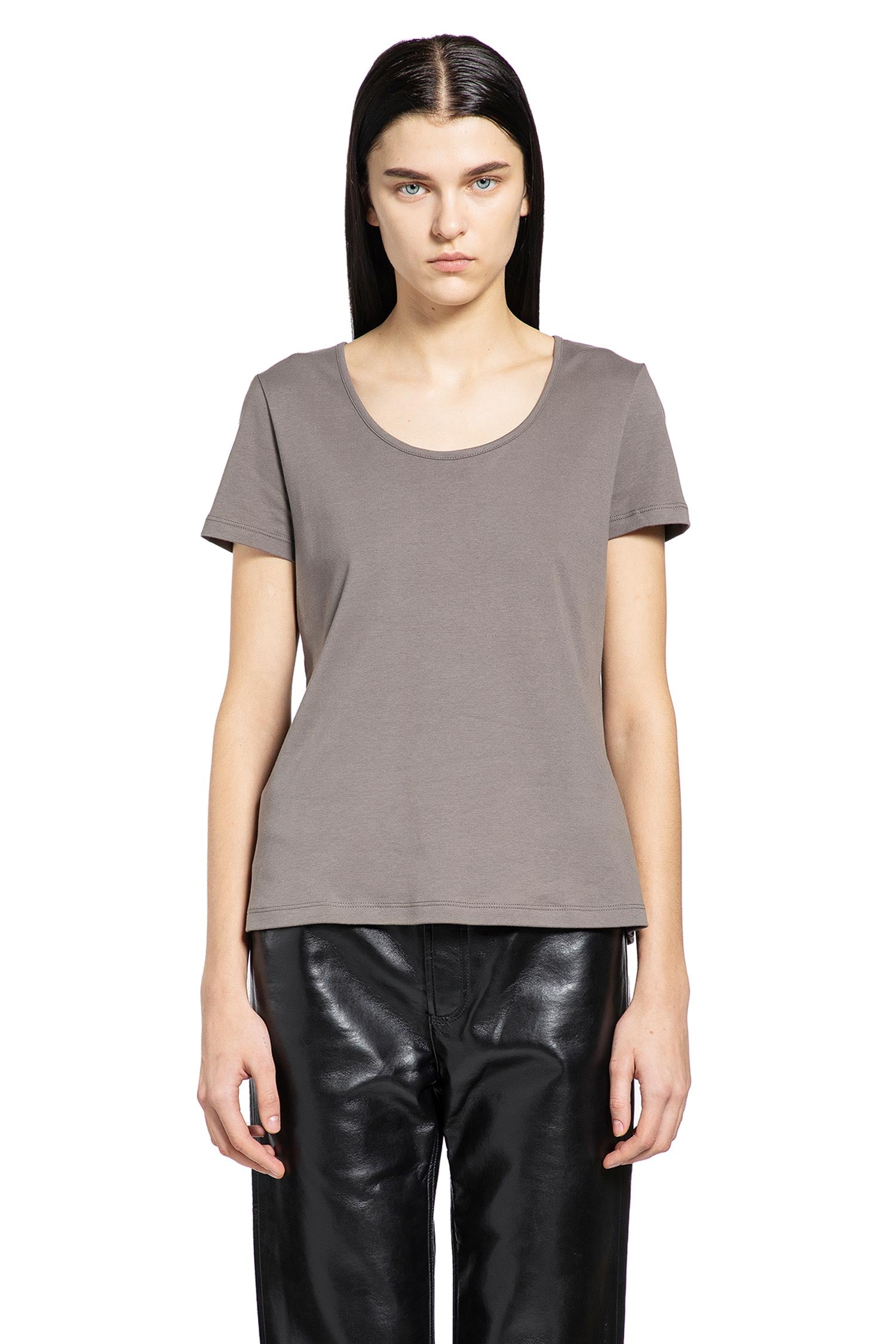 Wool Broadcloth Blouse