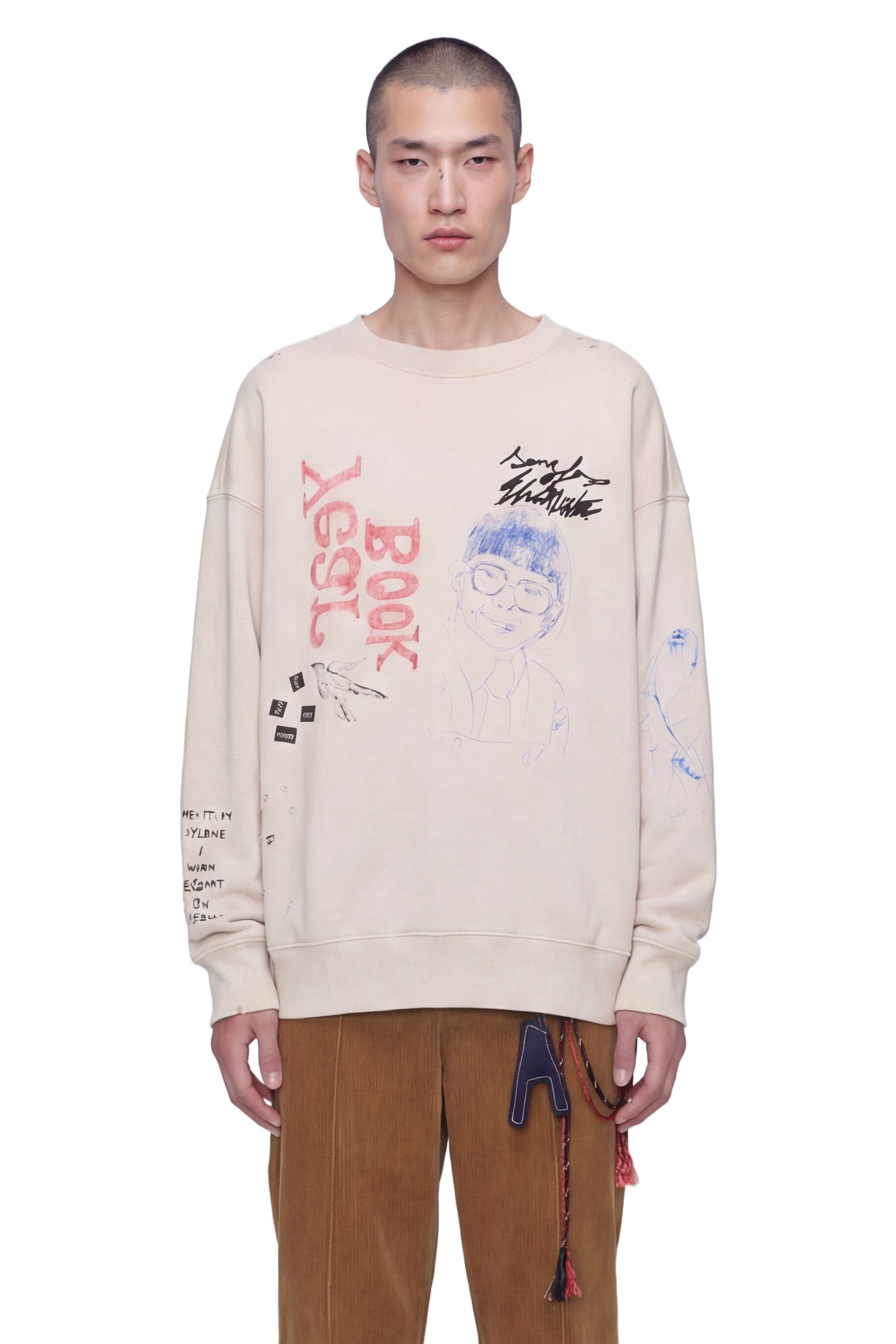 ''School Portrait'' Relaxed Pullover