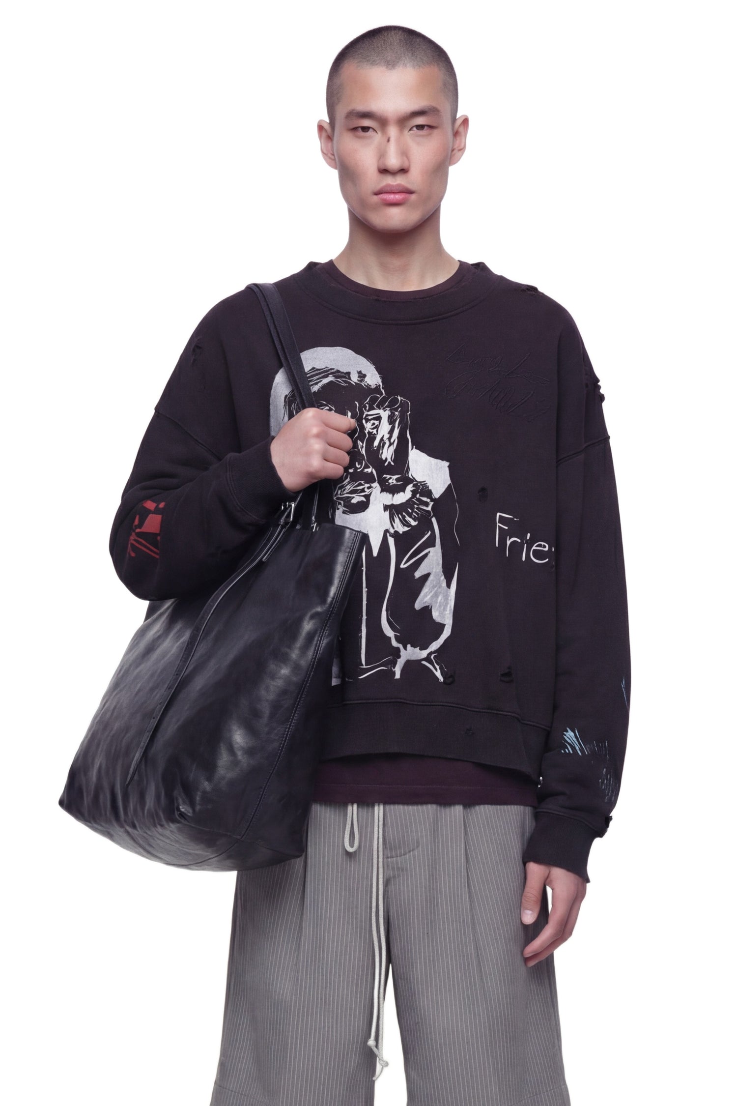 ''Peaking Kid'' Relaxed Pullover