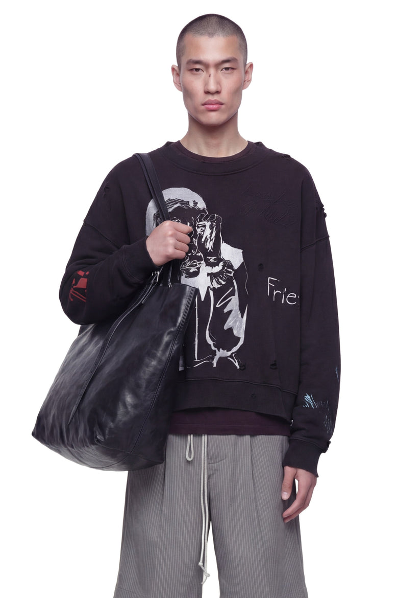 ''Peaking Kid'' Relaxed Pullover