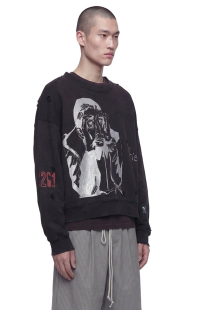 ''Peaking Kid'' Relaxed Pullover