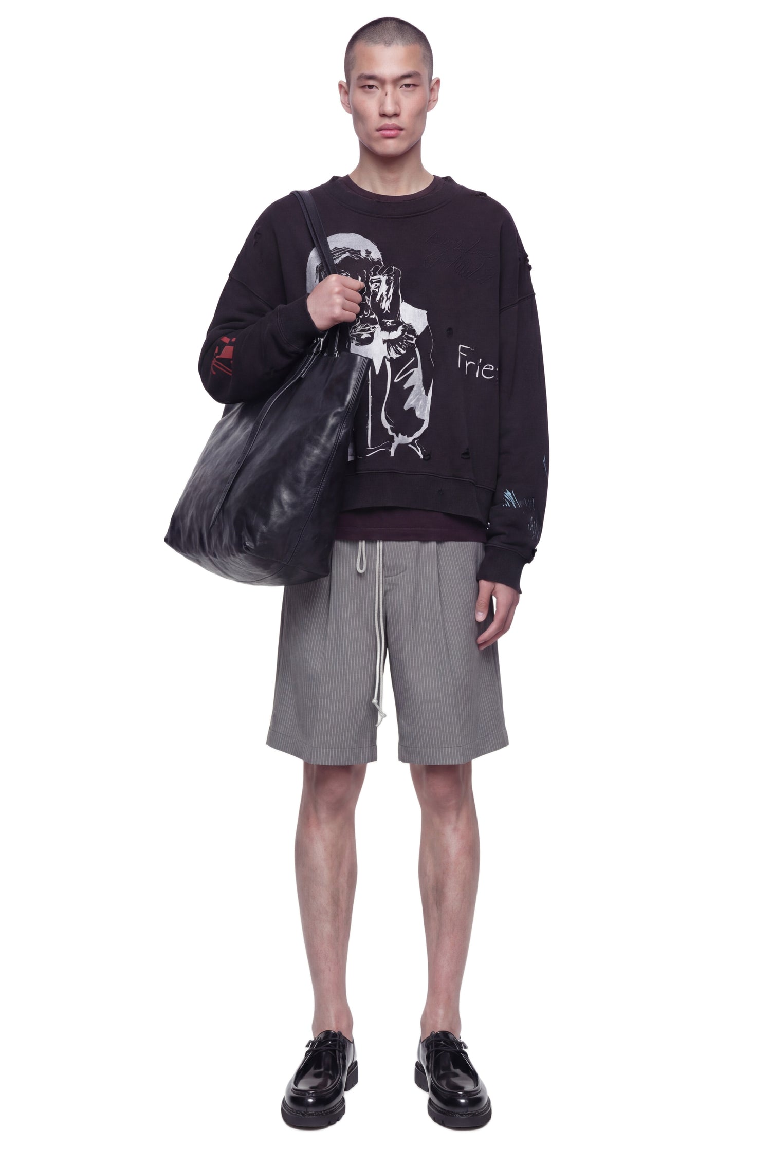 SONG FOR THE MUTE ''Peaking Kid'' Relaxed Pullover man