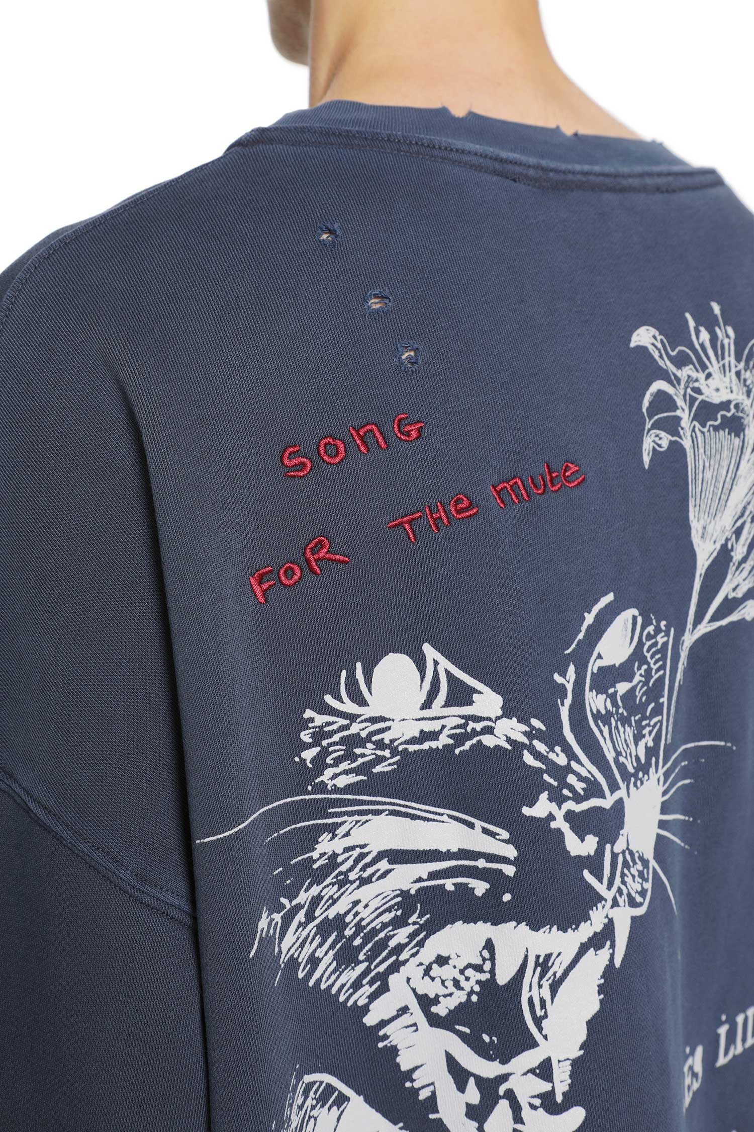 ''Yawning Kid'' Relaxed Sweatshirt