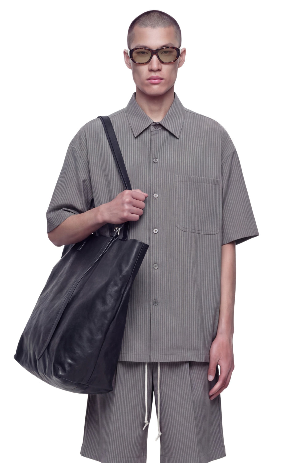 SONG FOR THE MUTE Button Up Gym Shirt man