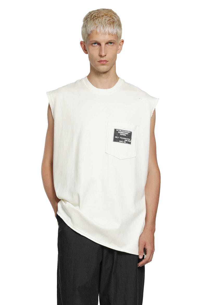 SONG FOR THE MUTE ''Academy'' Sleeveless Tee man