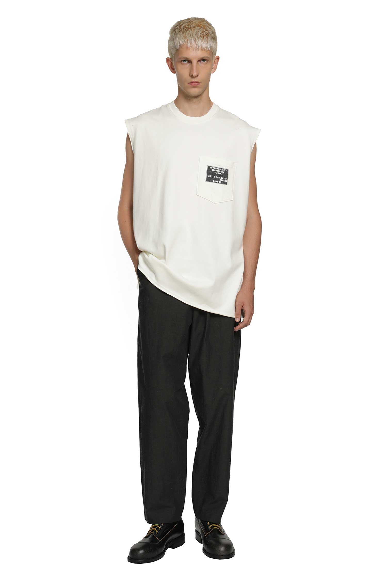 SONG FOR THE MUTE ''Academy'' Sleeveless Tee man