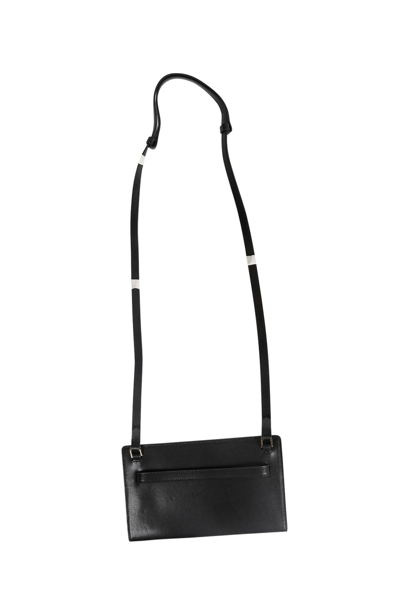 Belted Leather Crossbody Bag