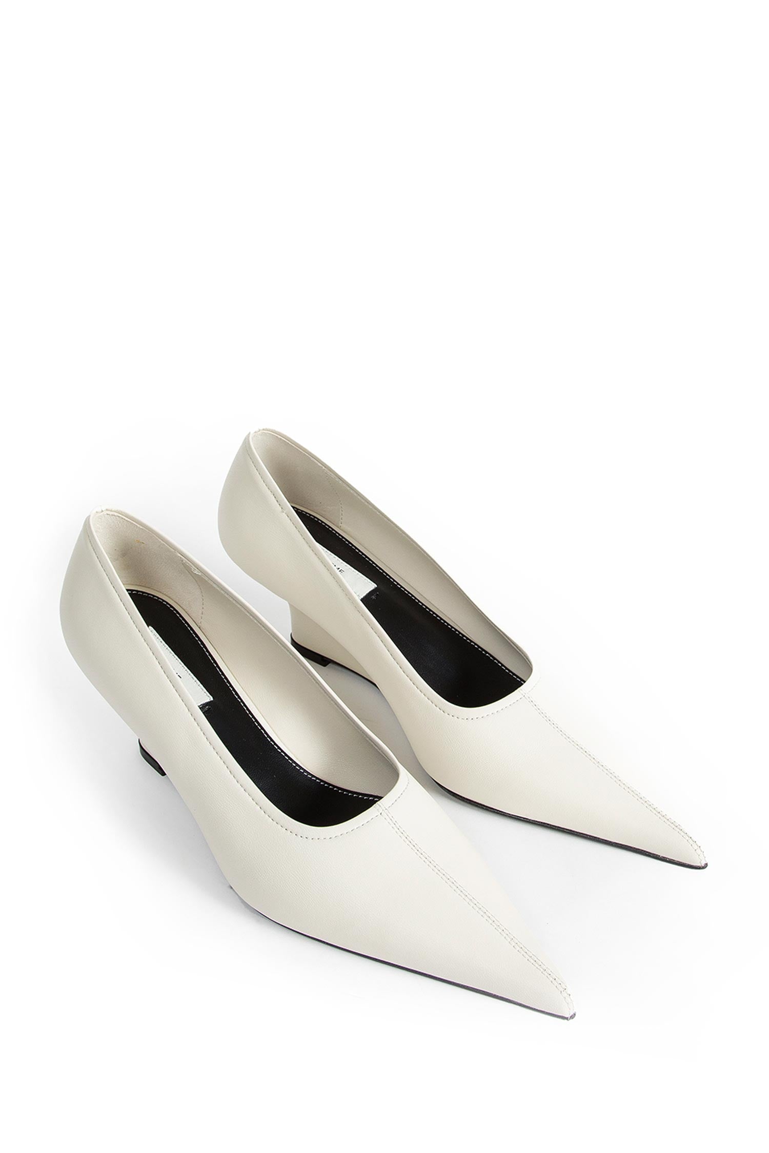 Sharp Nappa Wedge Pumps