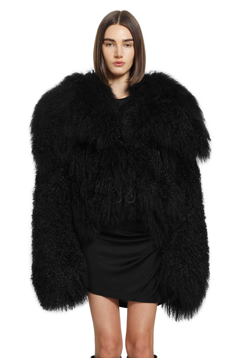 THE ATTICO Shearling Bomber woman