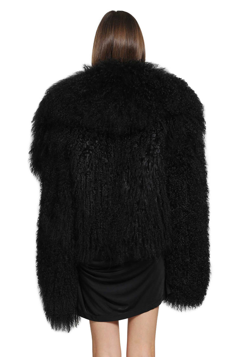 THE ATTICO Shearling Bomber woman