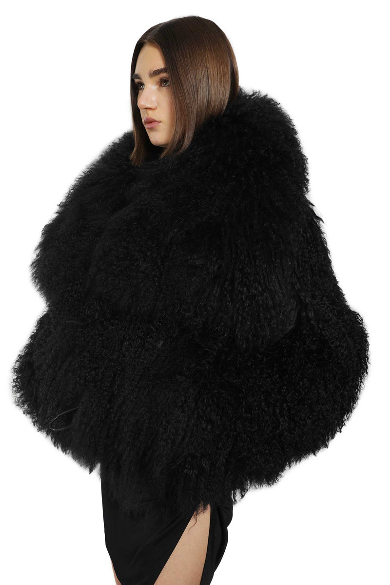 THE ATTICO Shearling Bomber woman