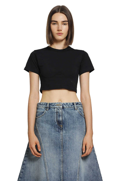 Contour Bust Cropped T-Shirt