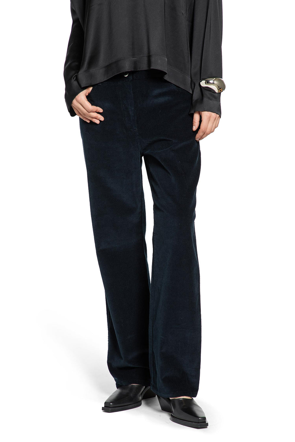 TOTEME Straight Cord Trousers woman