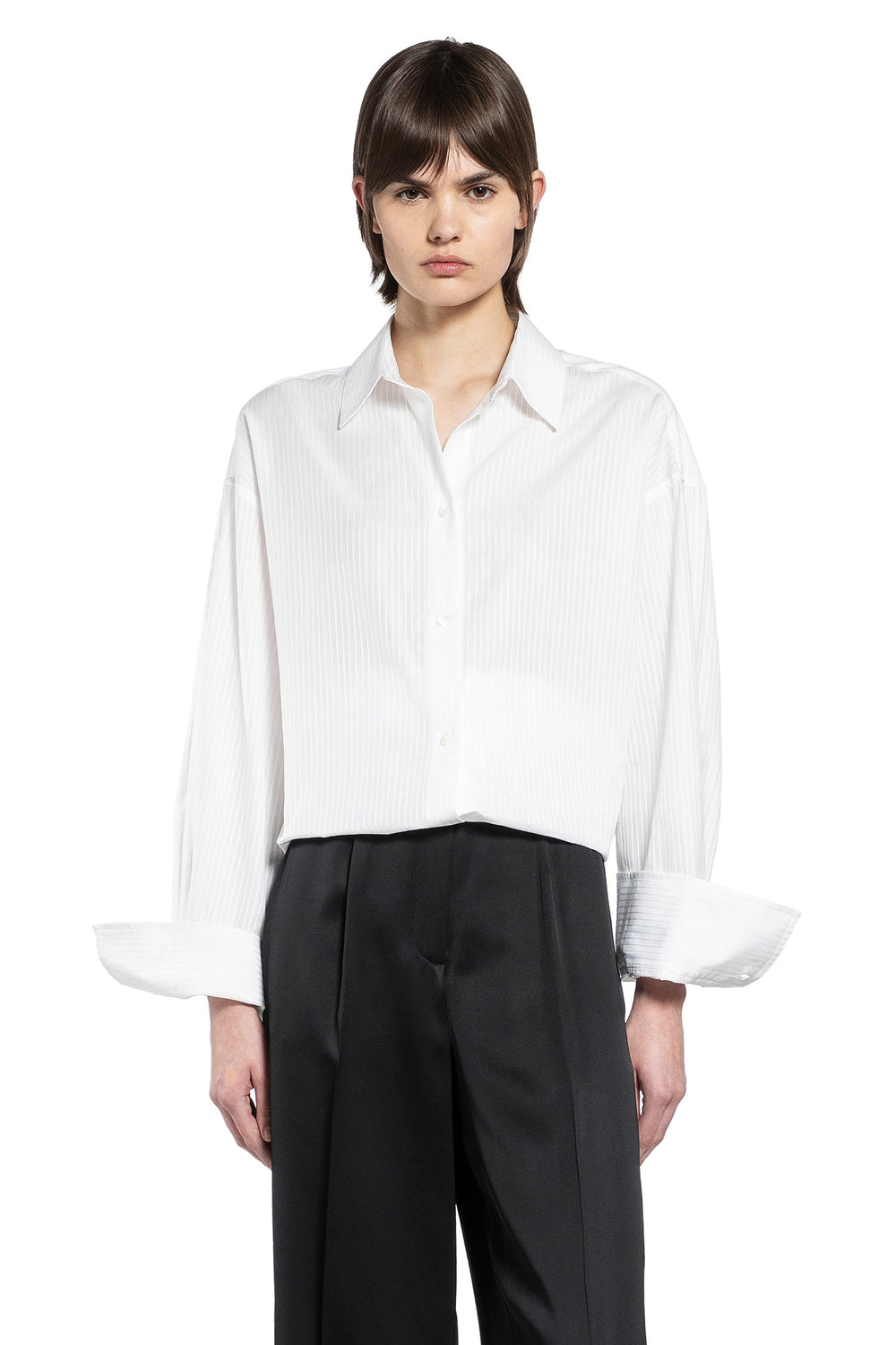 TOTEME Oversized Striped Shirt woman