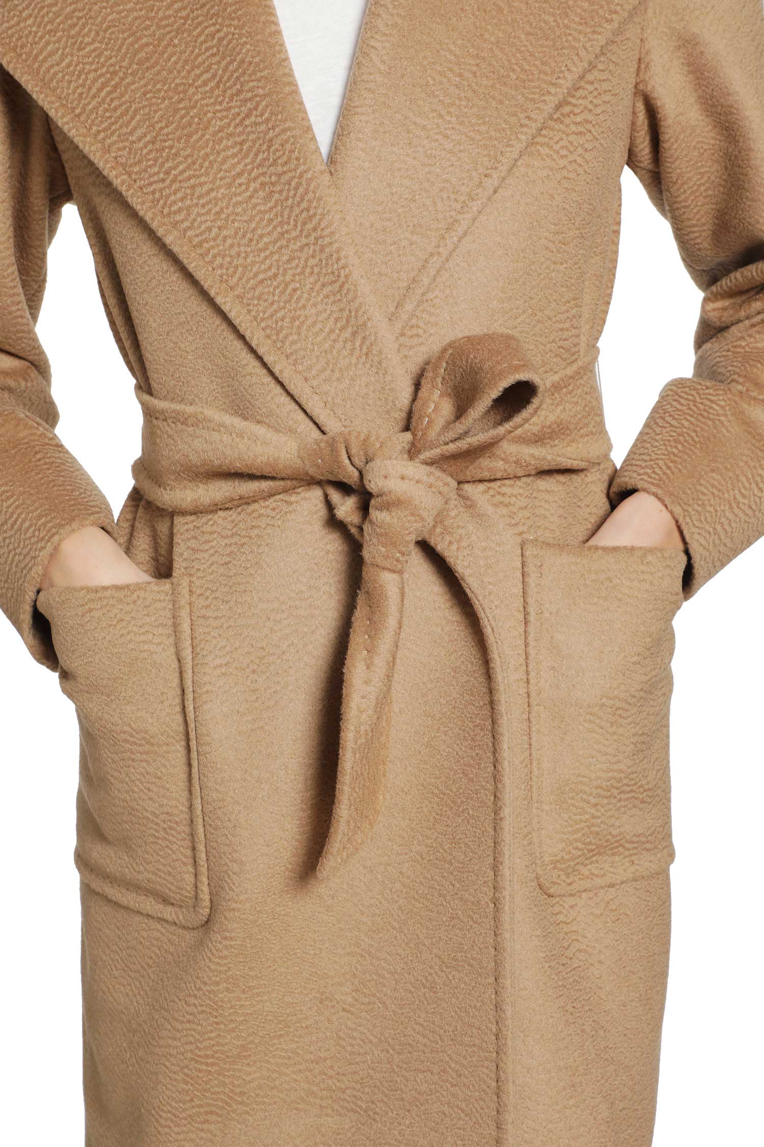 MAX MARA Camel Robe Coat woman
