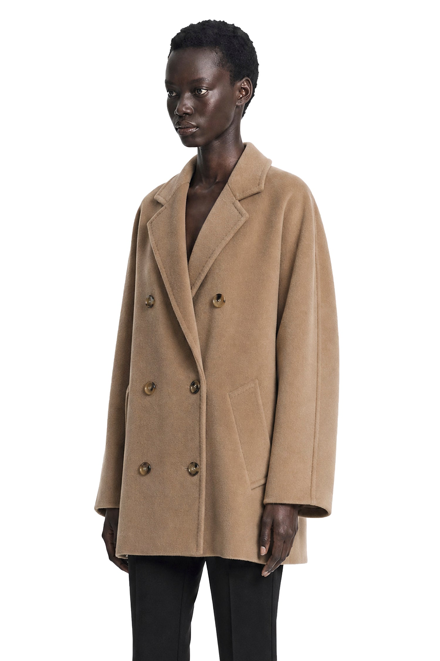 MAX MARA Short Rebus Coat woman