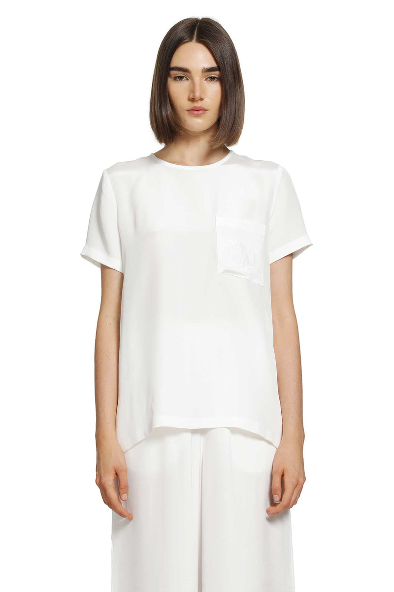 MAX MARA Printed Crepe De Chine Blouse woman