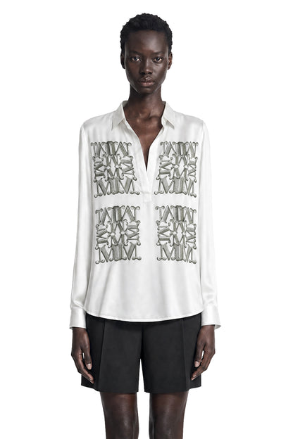 Marabesque Print Silk Shirt