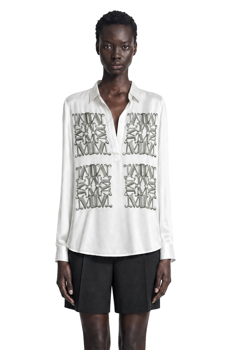 
              MAX MARA Marabesque Print Silk Shirt woman
            