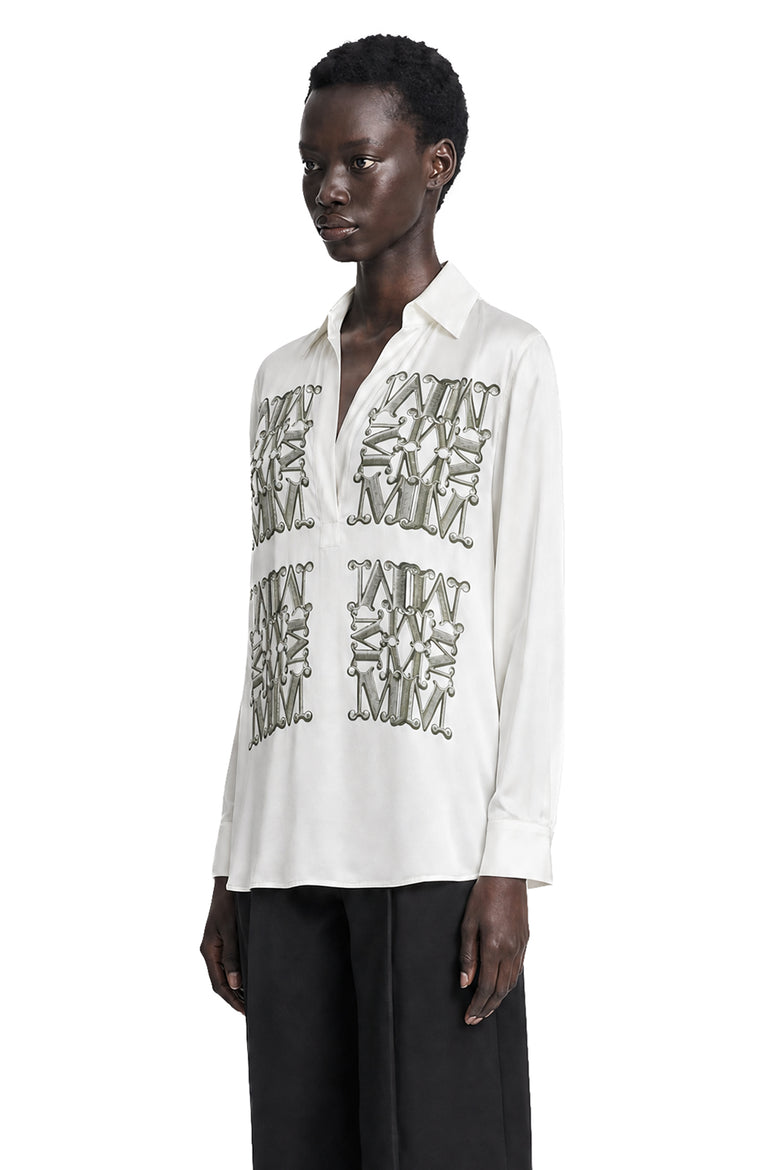
              MAX MARA Marabesque Print Silk Shirt woman
            
