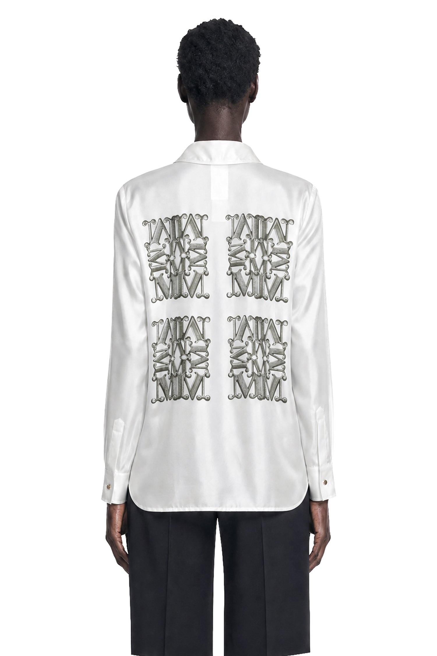 MAX MARA Marabesque Print Silk Shirt woman