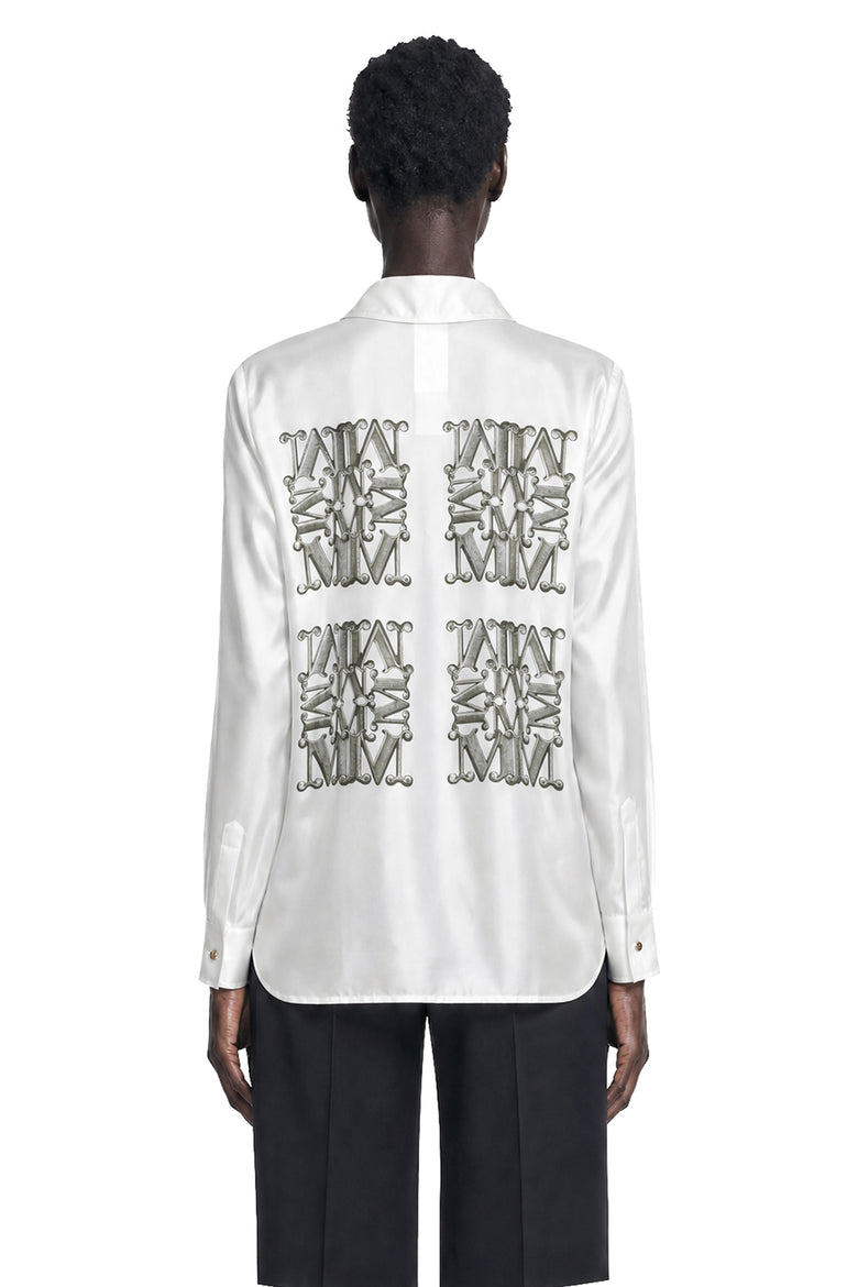 MAX MARA Marabesque Print Silk Shirt woman