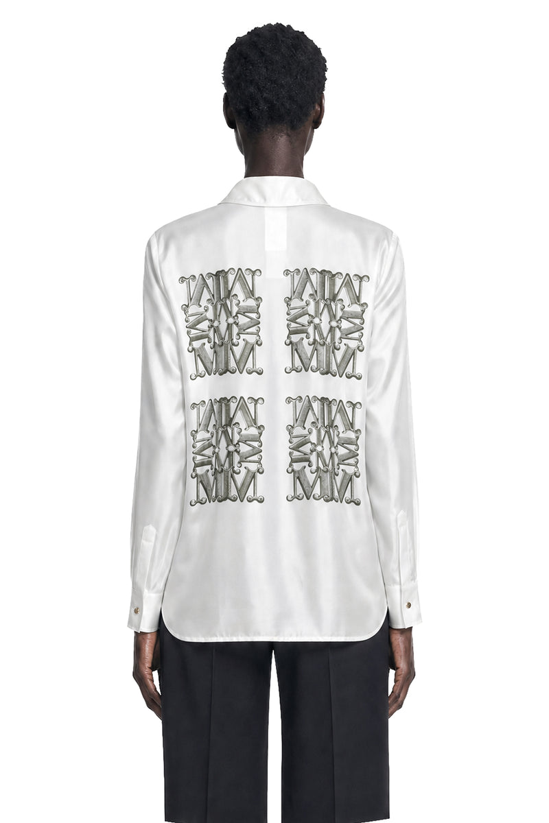MAX MARA Marabesque Print Silk Shirt woman