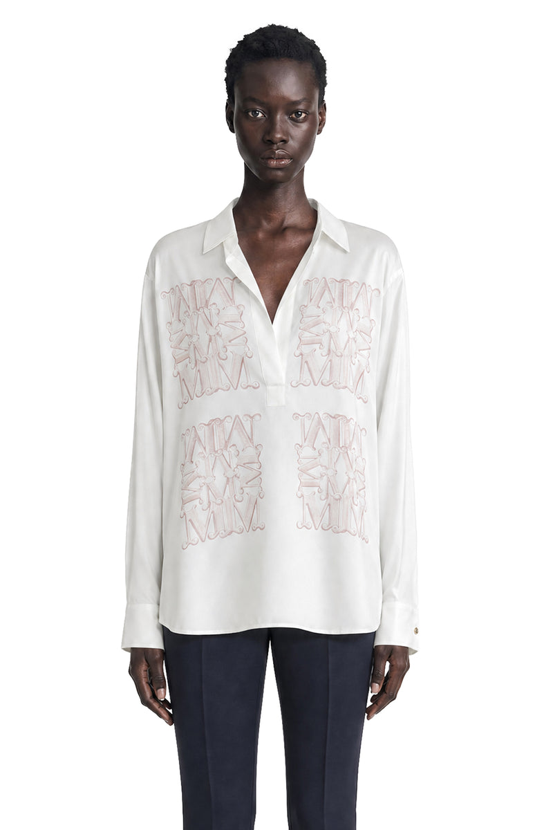 MAX MARA Marabesque Silk Twill Shirt woman