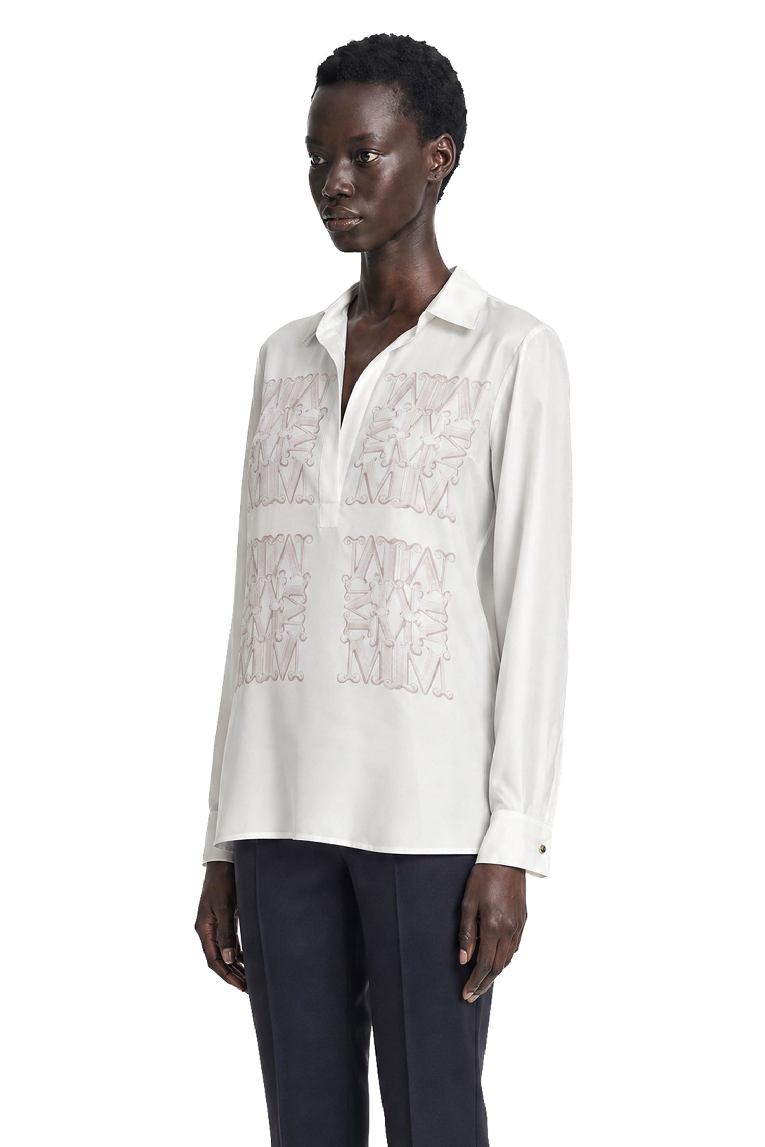 MAX MARA Marabesque Silk Twill Shirt woman