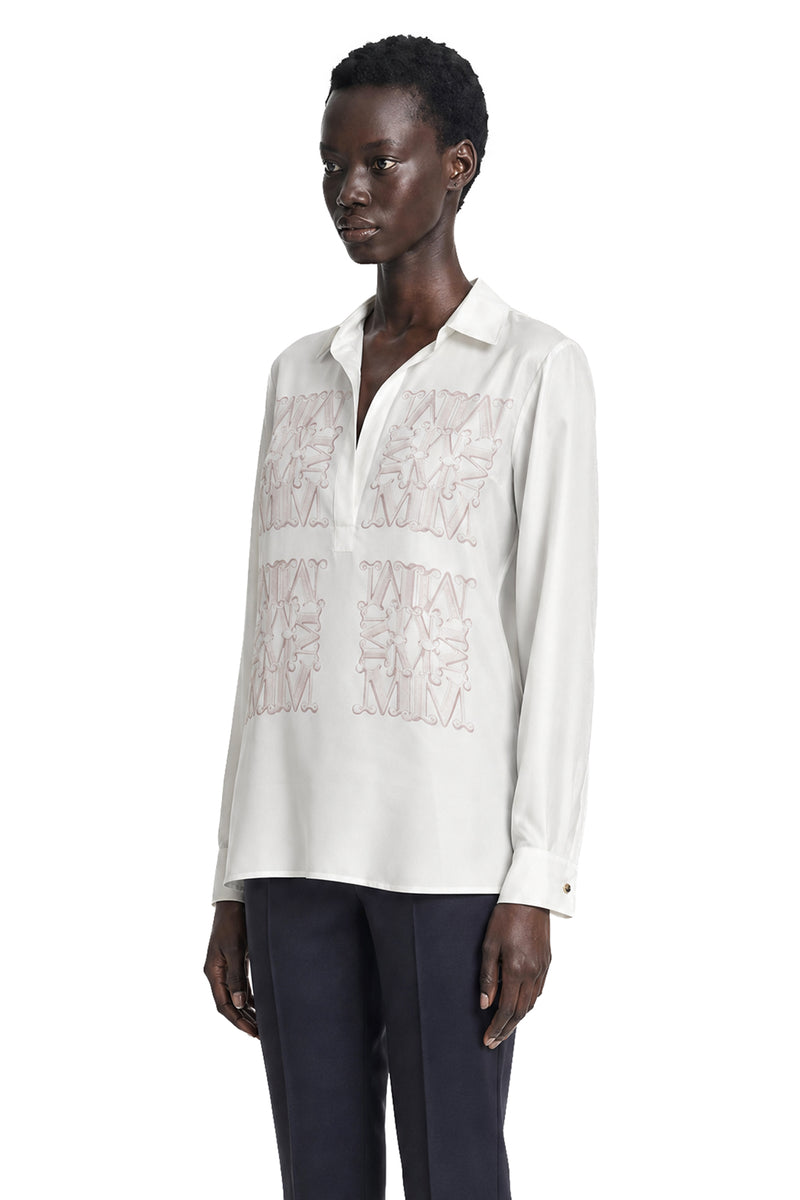 MAX MARA Marabesque Silk Twill Shirt woman
