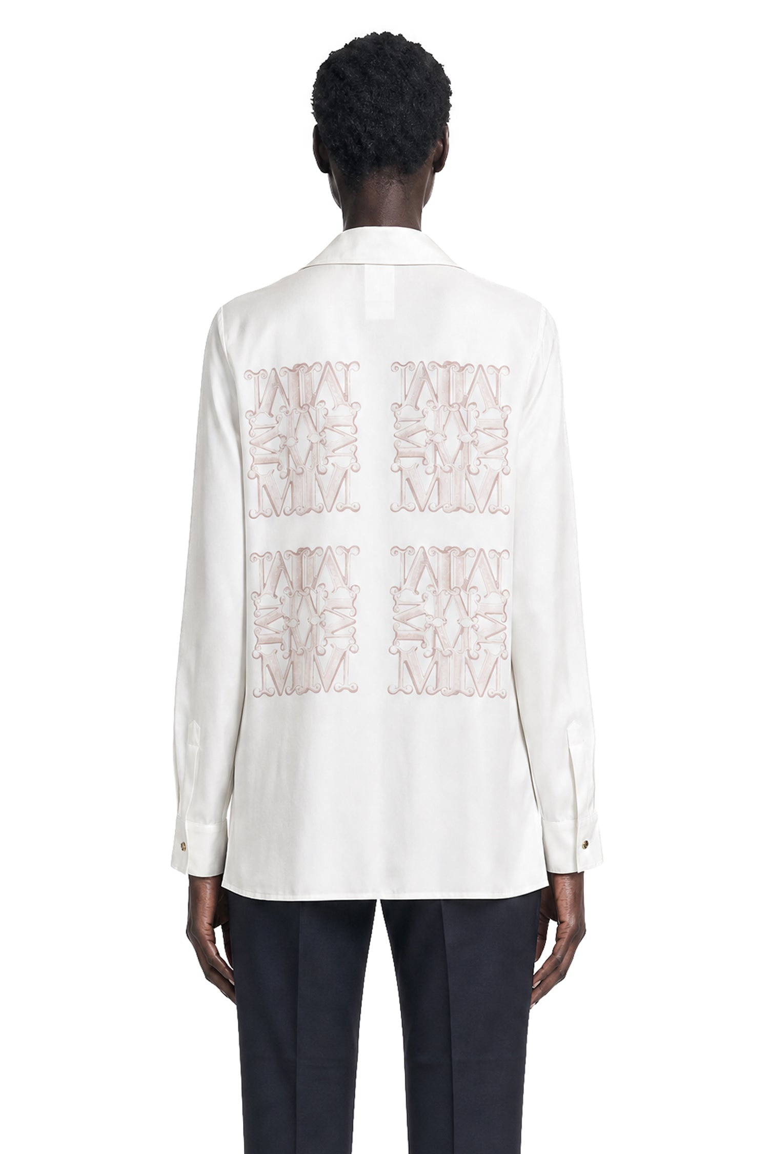 MAX MARA Marabesque Silk Twill Shirt woman