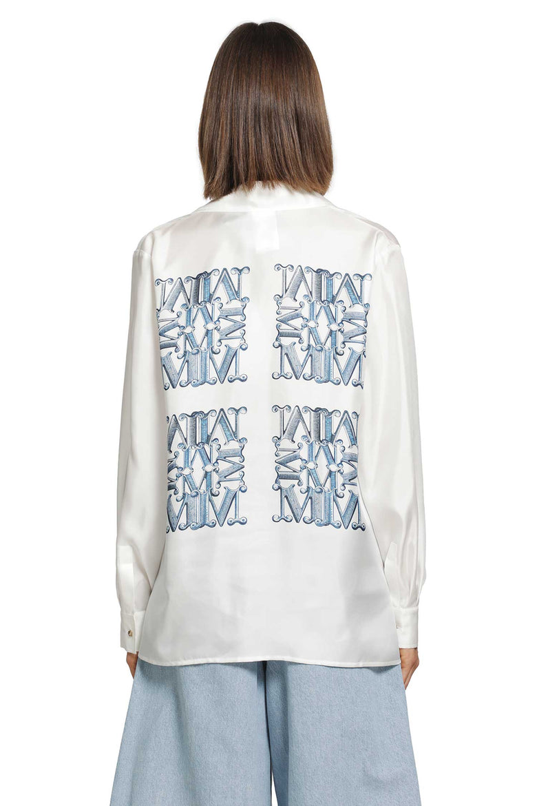 MAX MARA Printed Silk Shirt woman