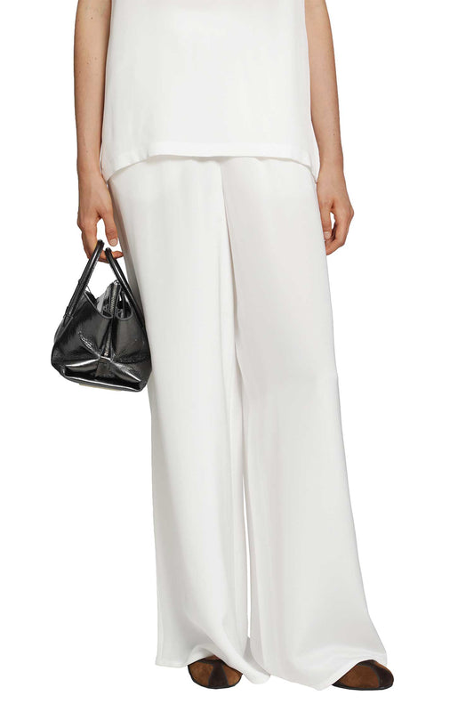 Relax-fit Silk Trousers