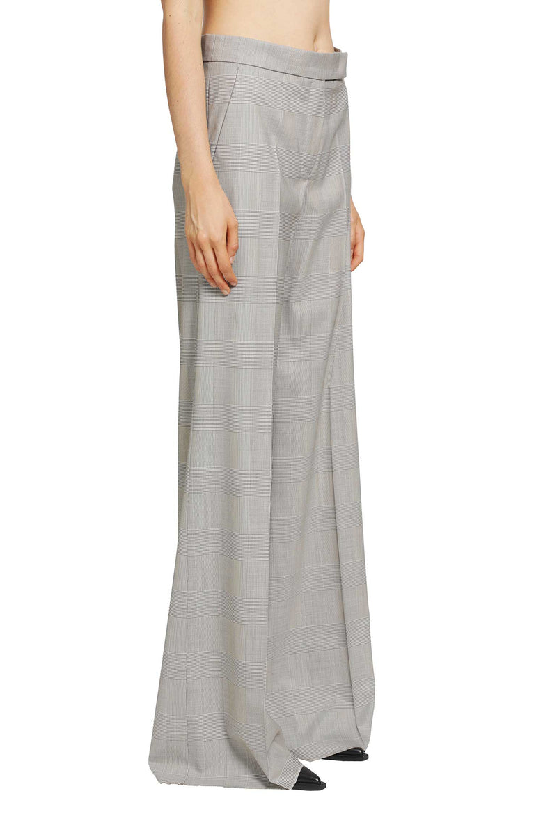 
              MAX MARA Glen Plaid Wool Trousers woman
            