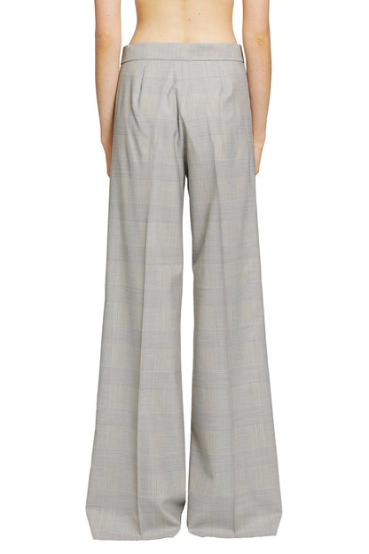 Glen Plaid Wool Trousers