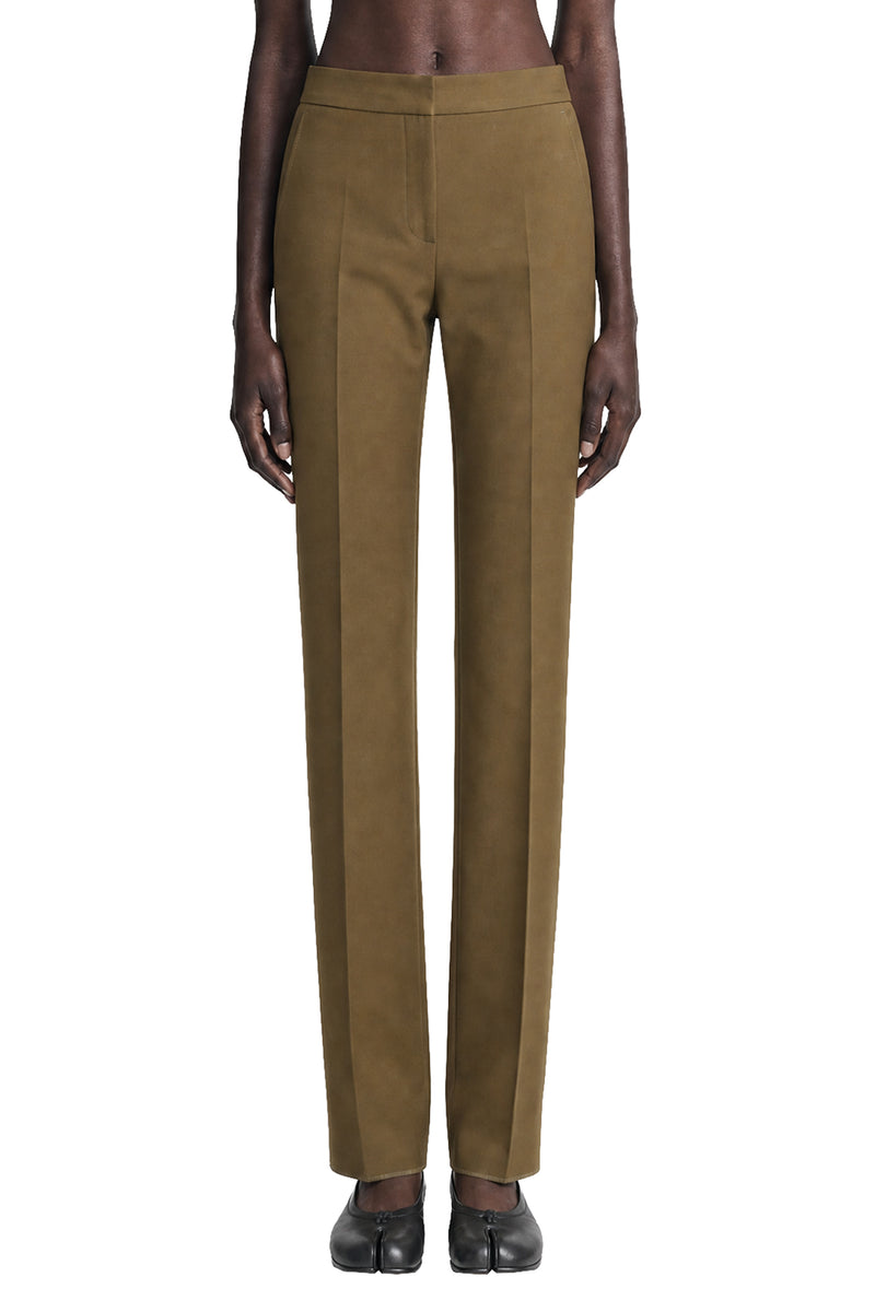 MAX MARA Stretch Cotton Trousers woman