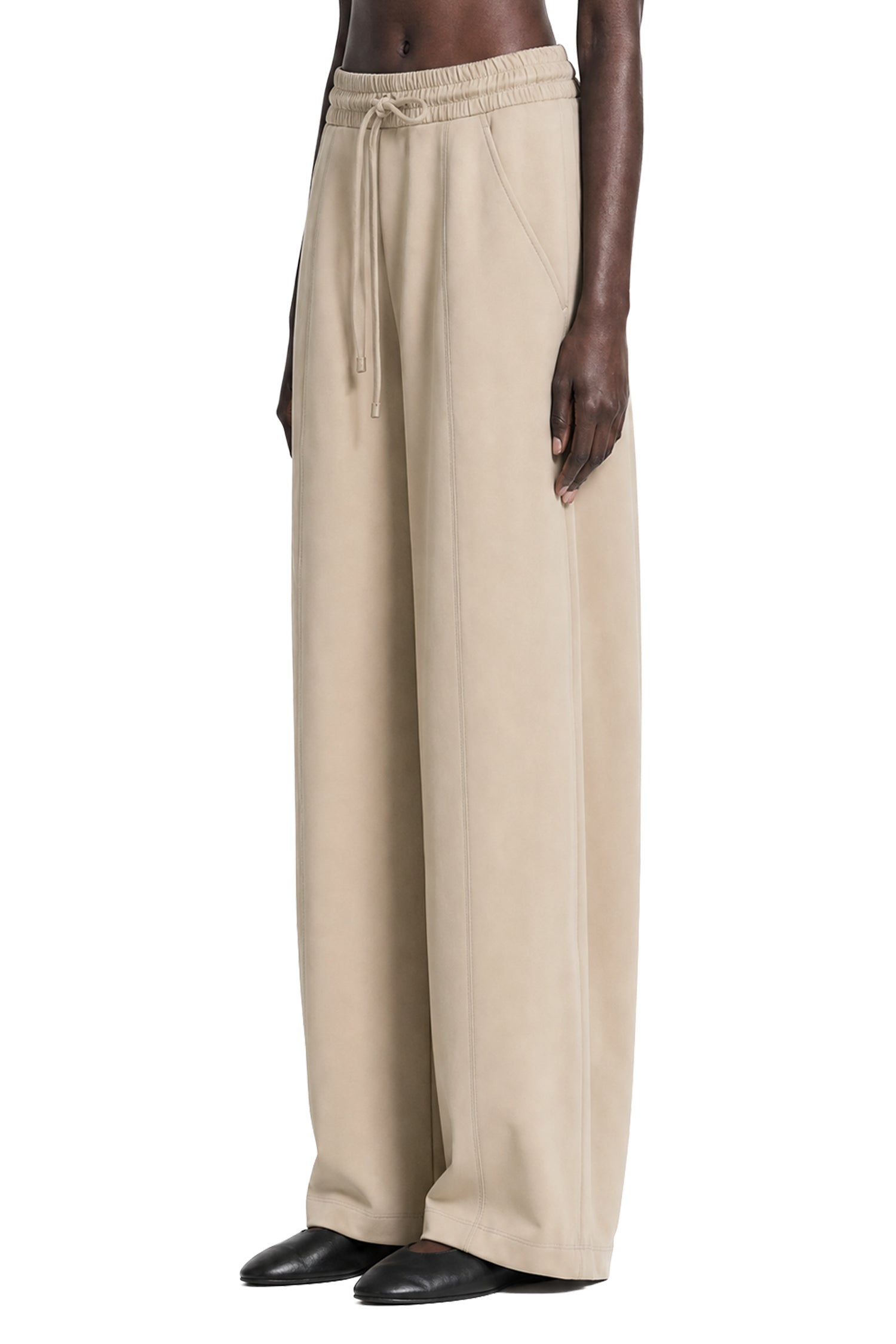 Technical Jersey Barrel leg Trousers