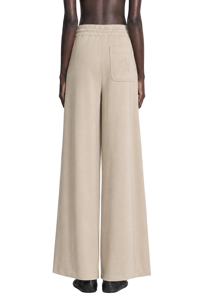 MAX MARA Technical Jersey Barrel leg Trousers woman