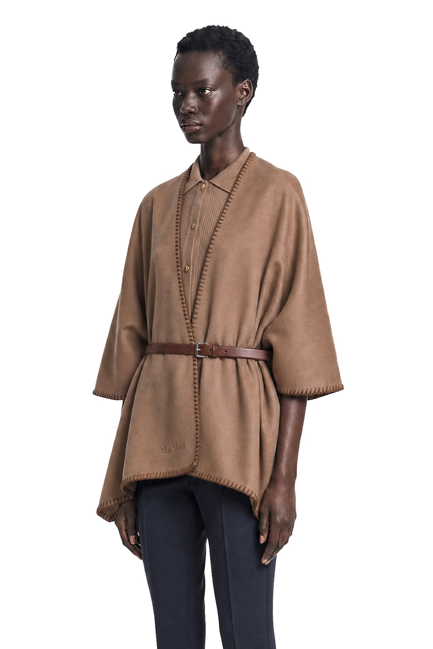 Double Wool Broadcloth Cloak
